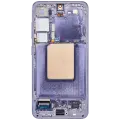 OLED Assembly With Frame For Samsung Galaxy S24 5G (US & International Version) (Service Pack) (Cobalt Violet)