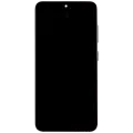 OLED Assembly With Frame For Samsung Galaxy S24 5G (US & International Version) (Service Pack) (Onyx Black)