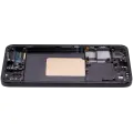 OLED Assembly With Frame For Samsung Galaxy S24 5G (US & International Version) (Service Pack) (Onyx Black)