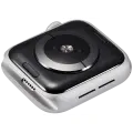 Housing Assembly Compatible For Watch Series 5 (40MM) (Used OEM Pull: Grade A) (Aluminum/Silver) (GPS Version)