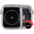 Housing Assembly Compatible For Watch Series 4 (44MM) (Used OEM Pull: Grade A) (Aluminum/Silver) (Cellular Version)