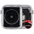 Housing Assembly Compatible For Watch Series 4 (44MM) (Used OEM Pull: Grade A) (Aluminum/Silver) (GPS Version)