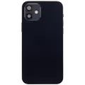 Back Housing W/ Charging Port Flex & Small Parts  For iPhone 12 (EU / Global Version) (Used OEM Pull: Grade C) (Black)