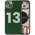 Back Housing W/ Charging Port Flex & Small Parts  For iPhone 13 (US Version) (Used OEM Pull: Grade B) (Green)