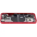 Back Housing W/ Charging Port Flex & Small Parts  For iPhone 13 Mini (EU / Global Version) (Used OEM Pull: Grade B) (Red)