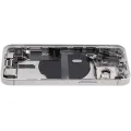 Back Housing W/ Charging Port Flex & Small Parts  For iPhone 13 Mini (EU / Global Version) (Used OEM Pull: Grade C) (Starlight)
