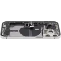 Back Housing W/ Charging Port Flex & Small Parts  For iPhone 13 Pro (EU / Global Version) (Used OEM Pull: Grade C) (Silver)