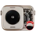 Housing Assembly Compatible For Watch Series SE 2nd (40MM) (Aluminum/Starlight) (GPS Version)