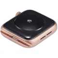 Housing Assembly Compatible For Watch Series SE 1st (44MM) (Used OEM Pull: Grade A) (Aluminum/Gold) (GPS Version)