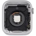 Housing Assembly Compatible For Watch Series SE 1st (44MM) (Used OEM Pull: Grade A) (Aluminum/Silver) (GPS Version)