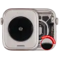 Housing Assembly Compatible For Watch Series SE 2nd (44MM) (Aluminum/Starlight) (Cellular Version)