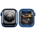 Housing Assembly Compatible For Watch Series 7 (41MM) (Used OEM Pull: Grade A) (Aluminum/Blue) (GPS Version)