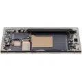 OLED Assembly With Frame For Samsung Galaxy S24 Ultra (US & International Version) (Aftermarket Plus) (Titanium Gray)