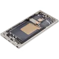 OLED Assembly With Frame For Samsung Galaxy S24 Ultra (Refurbished) (Titanium Gray)