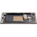 OLED Assembly With Frame For Samsung Galaxy S24 Ultra (Refurbished) (Titanium Gray)