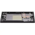 OLED Assembly With Frame For Samsung Galaxy S24 Ultra (Service Pack) (Titanium Black)