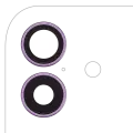 Back Camera Lens With Bracket & Bezel For iPhone 17 (Purple) (Premium)