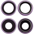 Back Camera Lens With Bracket & Bezel For iPhone 17 (Purple) (Premium)
