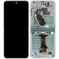 Inner OLED Assembly With Frame Compatible For Samsung Galaxy Z Flip 5 5G (F731) (US & International) (Aftermarket Plus) (Mint)