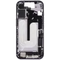 Mid-Frame Housing W/ Charging Port Flex & Small Parts  For iPhone 17 (US Version) (Used OEM Pull: Grade A) (Lavender)