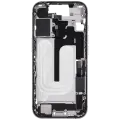 Mid-Frame Housing W/ Charging Port Flex & Small Parts  For iPhone 17 (EU / Global Version) (Used OEM Pull: Grade A) (White)