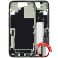 Mid-Frame Housing W/ Charging Port Flex & Small Parts  For iPhone 17 (EU / Global Version) (Used OEM Pull: Grade A) (Sage)