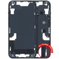 Mid-Frame Housing  W/ Small Parts For iPhone 14 (EU / Global Version) (Used OEM Pull: Grade B) (Midnight)