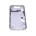 Mid-Frame Housing  W/ Small Parts For iPhone 14 (EU / Global Version) (Used OEM Pull: Grade C) (Purple)