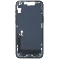 Mid-Frame Housing  W/ Charging Port Flex & Small Parts  For iPhone 14 Plus (EU / Global Version) (Used OEM Pull: Grade C) (Midnight)