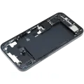 Mid-Frame Housing  W/ Charging Port Flex & Small Parts  For iPhone 14 Plus (EU / Global Version) (Used OEM Pull: Grade C) (Midnight)