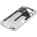 Mid-Frame Housing  W/ Small Parts For iPhone 16 (EU / Global Version) (Used OEM Pull: Grade C) (White)