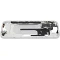 Mid-Frame Housing  W/ Small Parts For iPhone 16 (EU / Global Version) (Used OEM Pull: Grade C) (White)