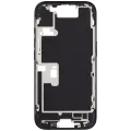 Mid-Frame Housing  W/ Small Parts For iPhone 16 Pro (EU / Global Version) (Used OEM Pull: Grade C) (Black Titanium)