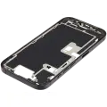 Mid-Frame Housing  W/ Small Parts For iPhone 16 Pro (EU / Global Version) (Used OEM Pull: Grade C) (Black Titanium)