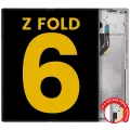 Inner OLED Assembly With Frame For Samsung Galaxy Z Fold 6 5G (US & International) (Refurbished) (Silver Shadow)