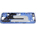 Mid-Frame Housing  W/ Small Parts For iPhone 16 Plus (EU / Global Version) (Used OEM Pull: Grade C) (Ultramarine)