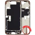 Mid-Frame Housing  W/ Small Parts For iPhone 16 Pro Max (EU / Global Version) (Used OEM Pull: Grade B) (Desert Titanium)
