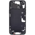 Mid-Frame Housing  W/ Small Parts For iPhone 15 Plus (EU / Global Version) (Used OEM Pull: Grade B) (Black)