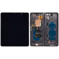 Inner OLED Assembly With Frame For Samsung Galaxy Z Fold 4 5G (US & International) (Used OEM Pull: Grade A) (Phantom Black)