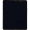 Inner OLED Assembly With Frame For Samsung Galaxy Z Fold 4 5G (US & International) (Used OEM Pull: Grade A) (Phantom Black)