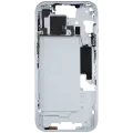 Mid-Frame Housing  W/ Small Parts For iPhone 15 (US Version) (Used OEM Pull: Grade B) (Blue)