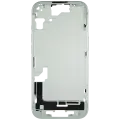Mid-Frame Housing  W/ Small Parts For iPhone 15 (US Version) (Used OEM Pull: Grade B) (Green)
