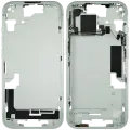 Mid-Frame Housing  W/ Small Parts For iPhone 15 (US Version) (Used OEM Pull: Grade B) (Green)