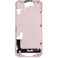 Mid-Frame Housing  W/ Small Parts For iPhone 15 (US Version) (Used OEM Pull: Grade B) (Pink)