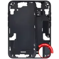 Mid-Frame Housing  W/ Small Parts For iPhone 15 (EU / Global Version) (Used OEM Pull: Grade B) (Black)