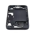 Mid-Frame Housing  W/ Small Parts For iPhone 15 (EU / Global Version) (Used OEM Pull: Grade B) (Black)