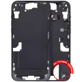 Mid-Frame Housing  W/ Small Parts For iPhone 15 Plus (EU / Global Version) (Used OEM Pull: Grade A) (Black)