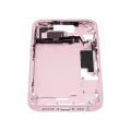 Mid-Frame Housing  W/ Small Parts For iPhone 15 (US Version) (Used OEM Pull: Grade C) (Pink)