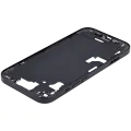 Mid-Frame Housing  W/ Small Parts For iPhone 15 (EU / Global Version) (Used OEM Pull: Grade C) (Black)