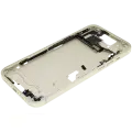 Mid-Frame Housing  W/ Small Parts For iPhone 15 Plus (US Version) (Used OEM Pull: Grade B) (Yellow)
